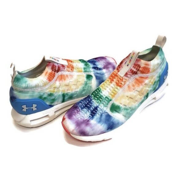 Unisex Mens Size 11.5 Womens 13 UA HOVR Phantom Slip “Pride” TD Shoe 3022791-400 - Picture 8 of 8